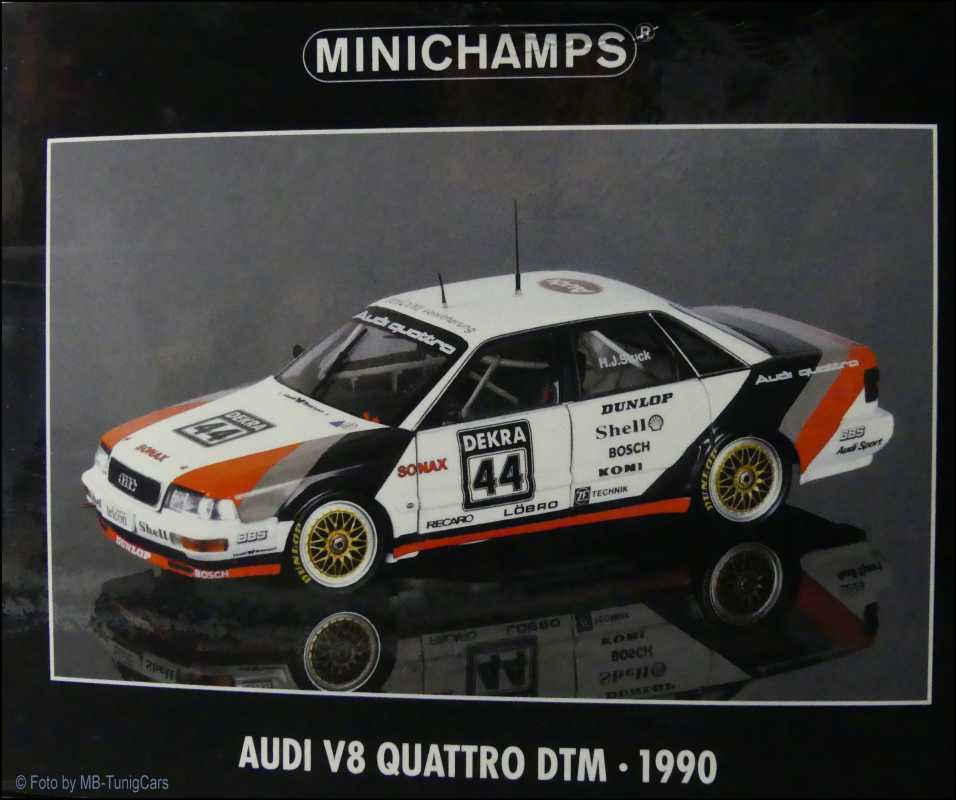 MB-TuningCars - 1:18 Audi V8 Quattro DTM 1990 Team #44 by